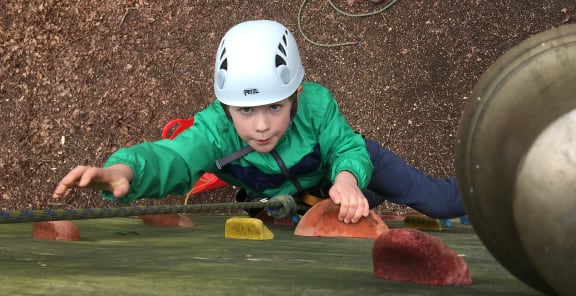 Child climbing